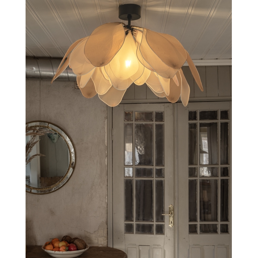 ByRydens - Anbau-Deckenleuchte LOU LOU 1xE27/8W/230V beige