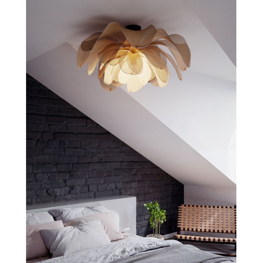 ByRydens - Anbau-Deckenleuchte LOU LOU 1xE27/8W/230V beige