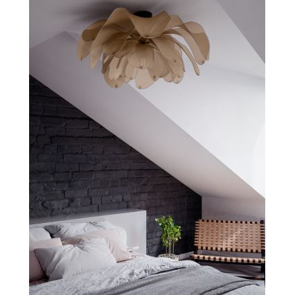 ByRydens - Anbau-Deckenleuchte LOU LOU 1xE27/8W/230V beige