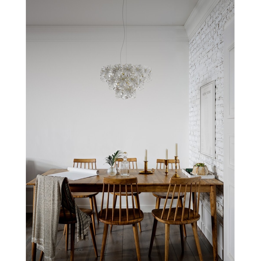 ByRydens - Kabel-Pendelleuchte LORRAINE 5xE14/8W/230V