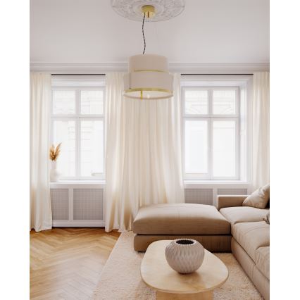 ByRydens - Pendelleuchte MARCEL mit Kabel 2xE27/8W/230V