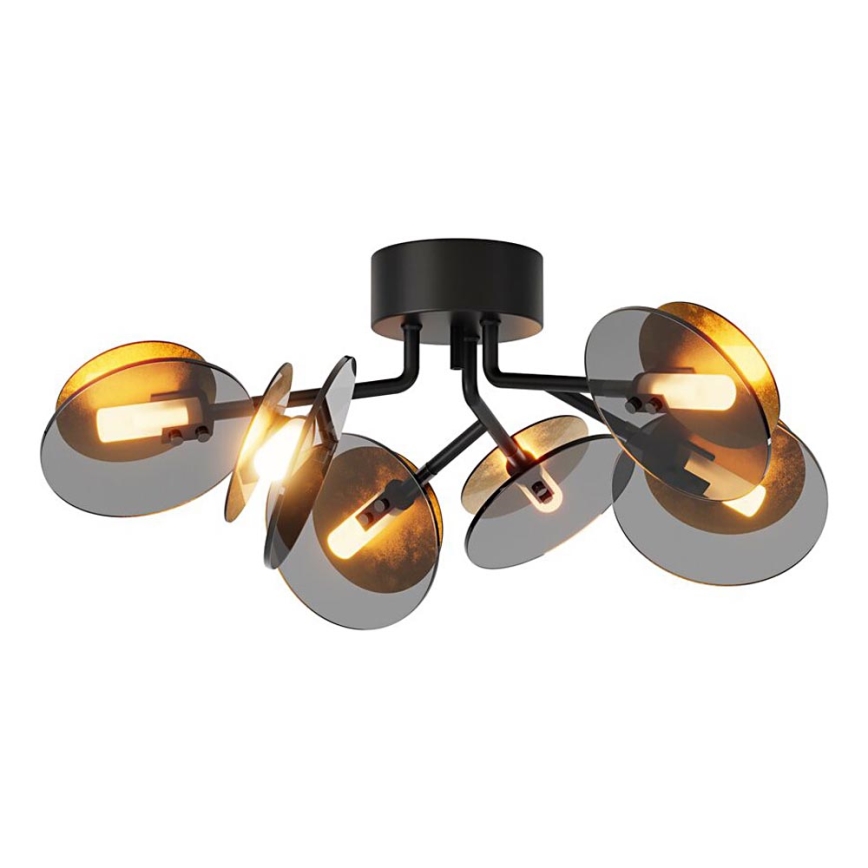 ByRydens - Anbauleuchte TURNO 6xG9/4W/230V golden/schwarz
