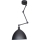 ByRydens - Deckenleuchte mit Stange BASAR 1xE27/5W/230V schwarz