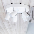 ByRydens - Deckenspot CORRECT 5xGU10/7W/230V weiß Ø 30 cm