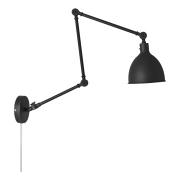 ByRydens - Dimmbare Wandleuchte BASAR 1xE27/5W/230V schwarz