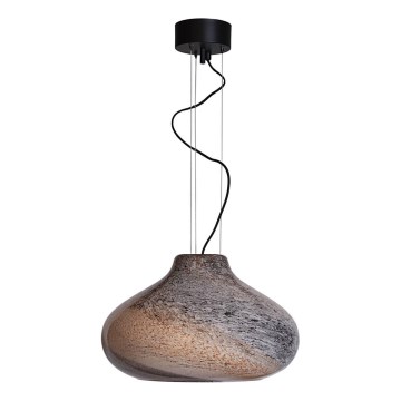 ByRydens - Hängeleuchte an Kabel MIRA 1xE27/5W/230V braun