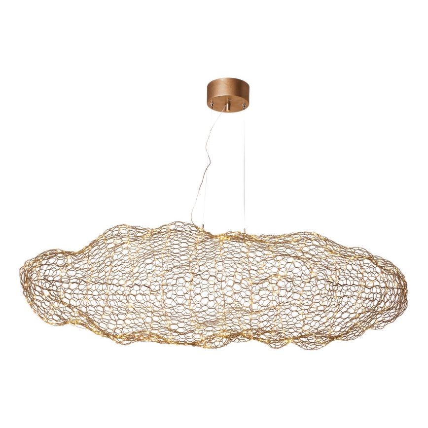 ByRydens - LED-Hängeleuchte HAYDEN LED/15W/230V golden