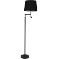 ByRydens - LED-Stehlampe ORLANDO 1xE27/5W/230V + LED/3W schwarz Ø 36 cm