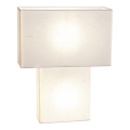 ByRydens - Tischlampe iSQUARE 1xE27/8W/230V weiß