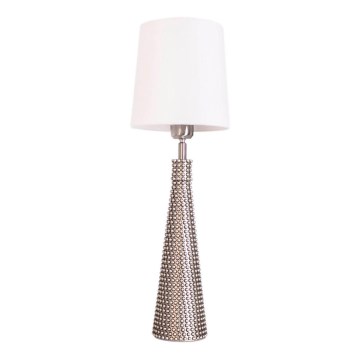 ByRydens - Tischlampe LOFTY 1xE27/5W/230V weiß/silber