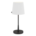 ByRydens - Tischlampe LUMI 1xE27/8W/230V weiß/schwarz 48,5 cm