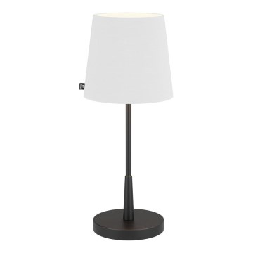 ByRydens - Tischlampe LUMI 1xE27/8W/230V weiß/schwarz 48,5 cm