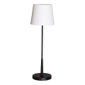 ByRydens - Tischlampe LUMI 1xE27/8W/230V weiß/schwarz 68,5 cm