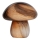 ByRydens - Tischlampe MIRA MUSHROOM 1xE27/8W/230V braun
