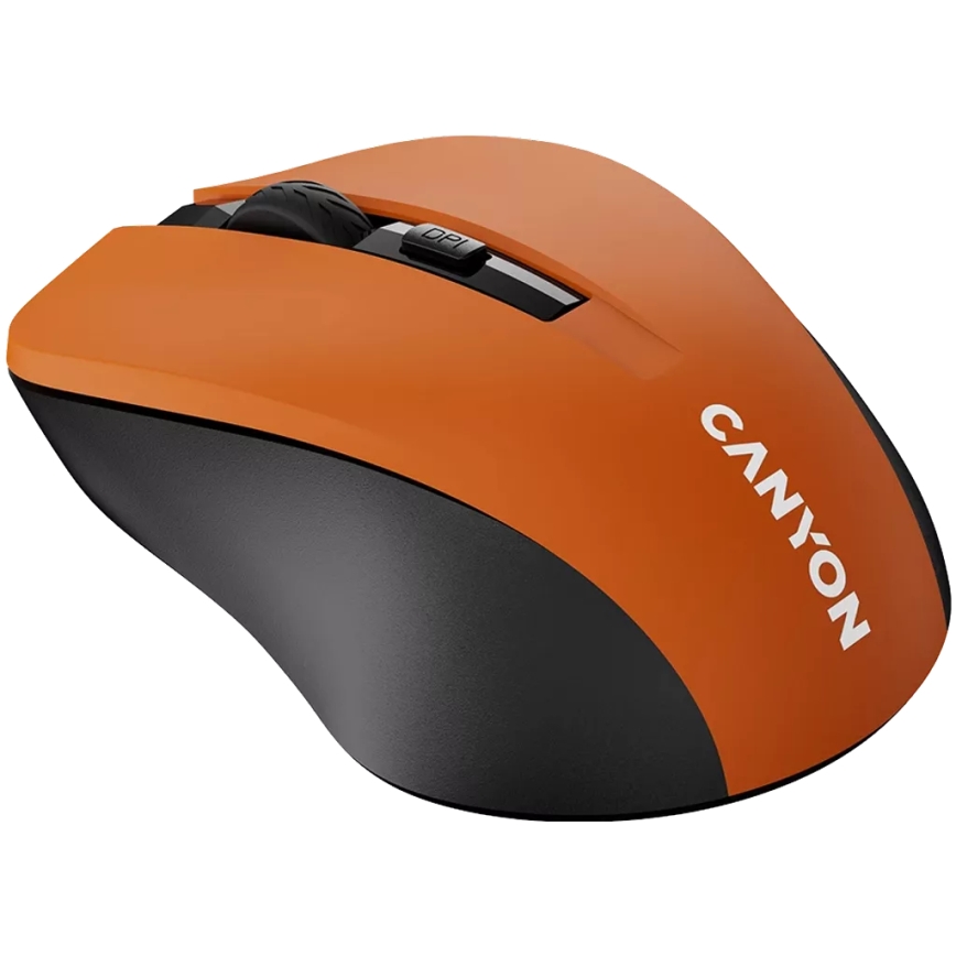 Canyon - Kabellose Maus 800/1000/1200 DPI 2xAAA orange