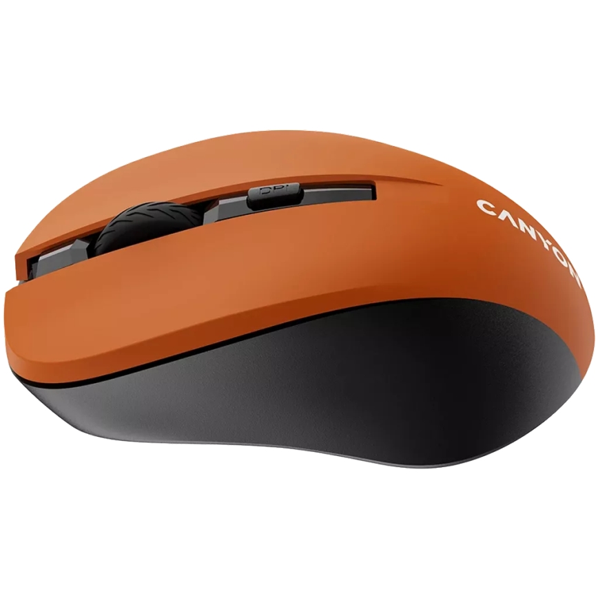 Canyon - Kabellose Maus 800/1000/1200 DPI 2xAAA orange