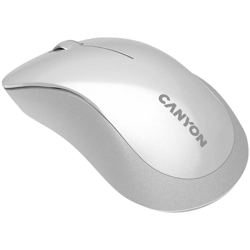 Canyon - Kabellose optische Maus mit Pixart-Sensor MW 1200 DPI 2xAAA Weiß