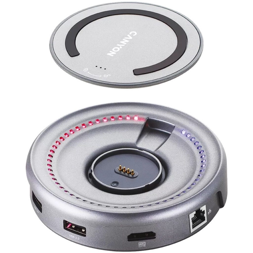 Canyon - Multi-Port-Hub mit Ladegerät und USB-Schnittstelle