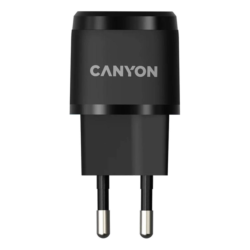 Canyon - Schnellladeadapter Power Delivery 20W schwarz