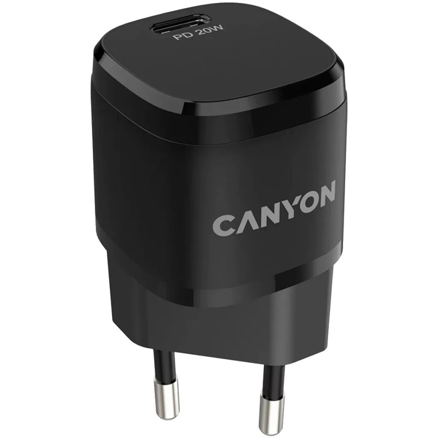 Canyon - Schnellladeadapter Power Delivery 20W schwarz