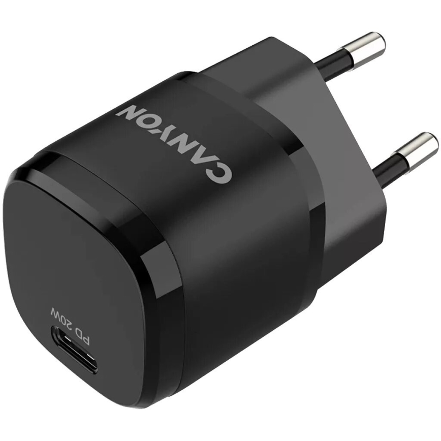 Canyon - Schnellladeadapter Power Delivery 20W schwarz