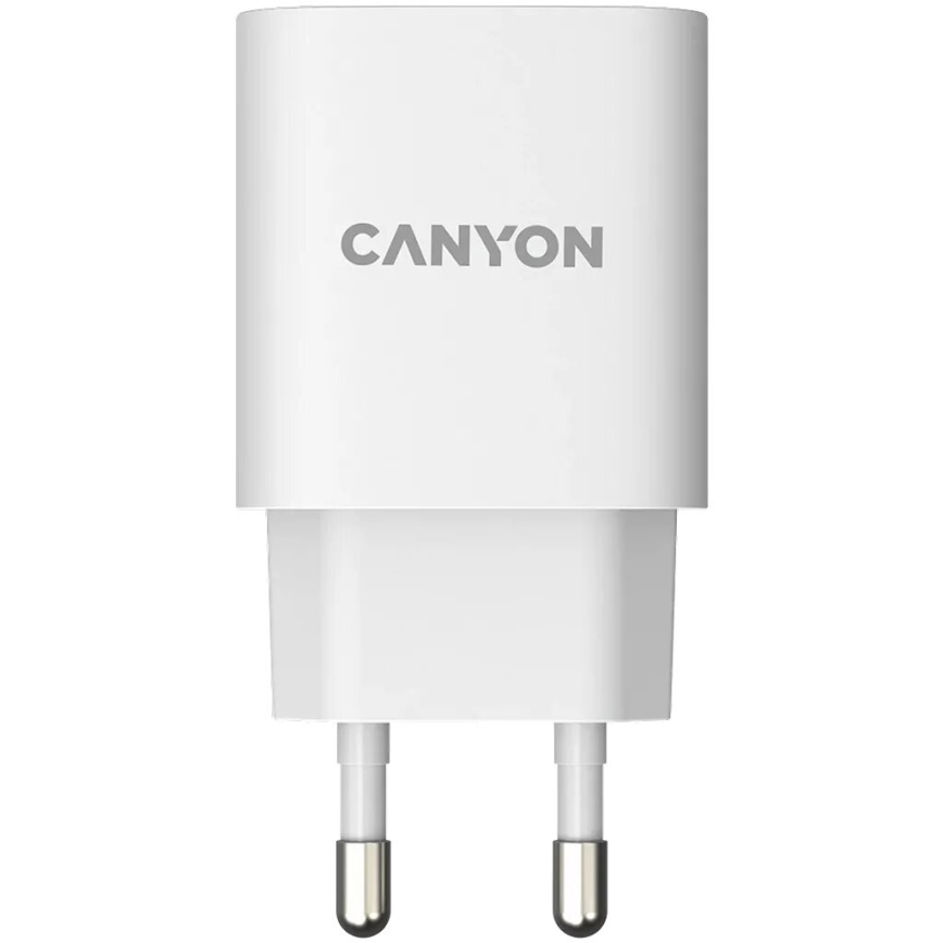 Canyon - Schnellladeadapter Power Delivery 20W USB-C + USB-A weiß