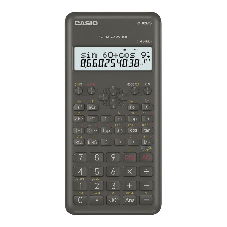 Casio - Schulrechner 1xAAA schwarz