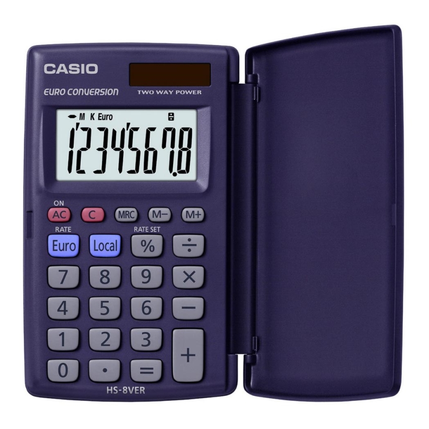 Casio - Taschenrechner 1xLR54 blau