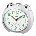 Casio - Wecker 1xLR14 weiß/glänzendes Chrom