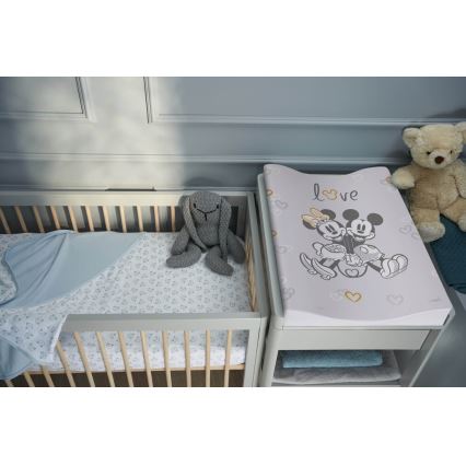 CebaBaby - Wickelauflage beidseitig COSY DISNEY 50x70 cm grau