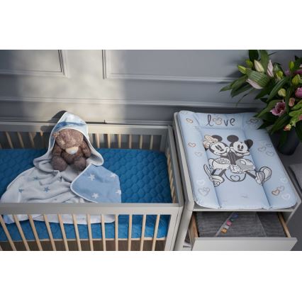 CebaBaby - Wickelauflage dreieckig DISNEY 50x70 cm blau