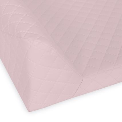 CebaBaby - Wickelauflage mit festem Brett beidseitig COMFORT 50x70 cm rosa