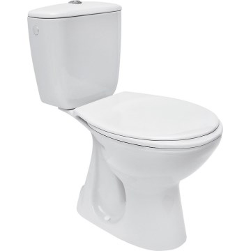 Cersanit K08-029 - Stand-WC mit Toilettensitz PRESIDENT Keramik/weiß