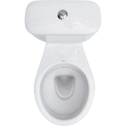Cersanit K08-029 - Stand-WC mit Toilettensitz PRESIDENT Keramik/weiß