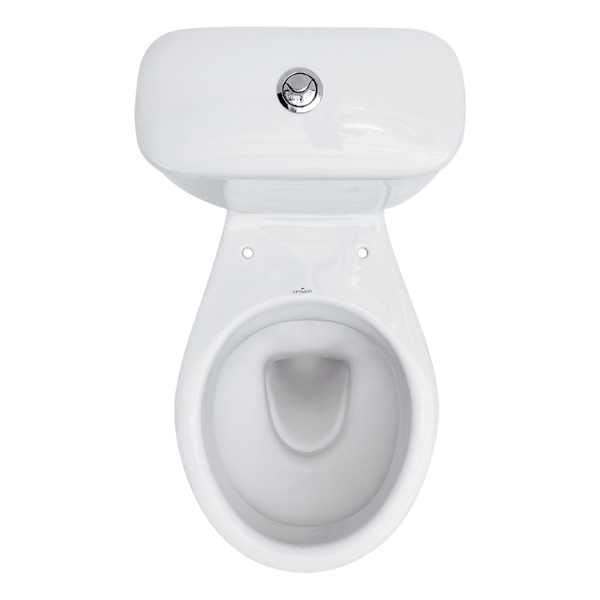 Cersanit K08-029 - Stand-WC mit Toilettensitz PRESIDENT Keramik/weiß