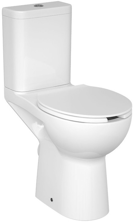 Cersanit K11-0221 - Barrierefreies Stand-WC ETIUDA Keramik/Weiß