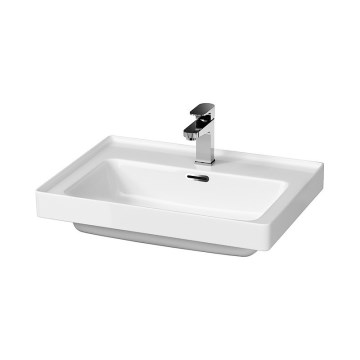 Cersanit K114-006 - Einbauwaschbecken CREA 44,5x60 cm Keramik/glänzend weiß