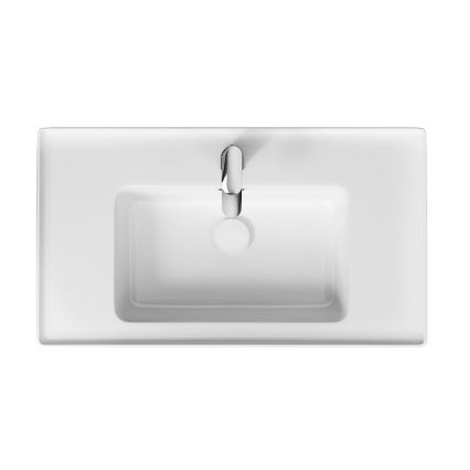 Cersanit K114-017 - Aufsatzwaschbecken CREA 44,5x80,5 cm Keramik/glänzendes Weiß