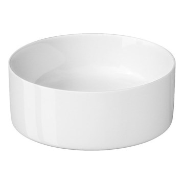 Cersanit K114-020-ECO - Aufsatzwaschbecken CREA Ø 38 cm, Keramik, glänzend weiß