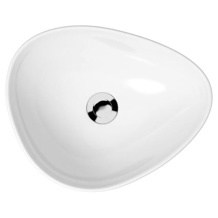 Cersanit K116-051 - Aufsatzwaschbecken MODUO 35,5x44 cm Keramik/glänzendes Weiß