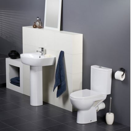 Cersanit K27-062 - Stand-WC PARVA Keramik/Weiß