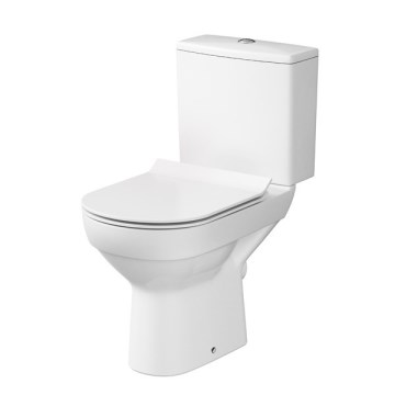 Cersanit K35-037 - Stand-WC mit Sitz CITY Keramik/Weiß