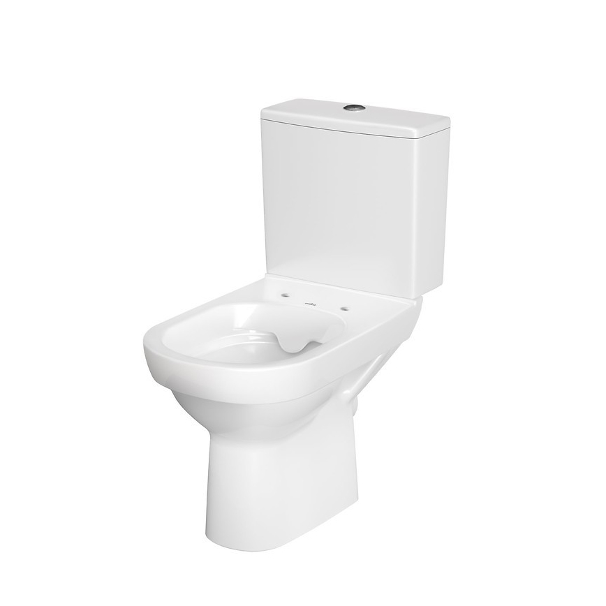 Cersanit K35-037 - Stand-WC mit WC-Sitz CITY Keramik/weiß