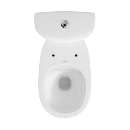 Cersanit K667-052 - Stand-WC mit Toilettensitz ARTECO Keramik/weiß