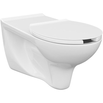 Cersanit K670-002 - Barrierefreies Hänge-WC ETIUDA Keramik/Weiß