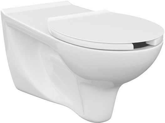 Cersanit K670-002 - Barrierefreies Hänge-WC ETIUDA Keramik/Weiß