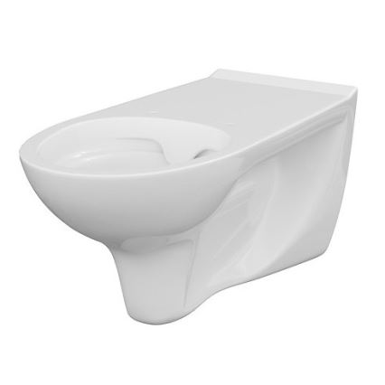 Cersanit K670-002 - Barrierefreies Hänge-WC ETIUDA Keramik/Weiß