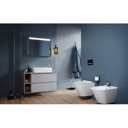 Cersanit K701-104 - Hängendes WC mit Sitz CITY OVAL Keramik/Weiß