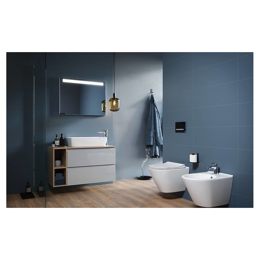 Cersanit K701-104 - Hängendes WC mit Sitz CITY OVAL Keramik/Weiß