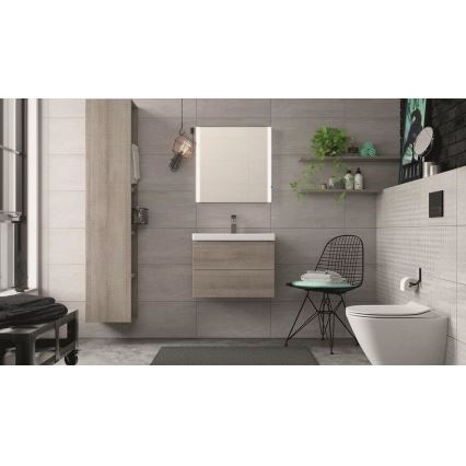 Cersanit K701-104 - Hängendes WC mit Sitz CITY OVAL Keramik/Weiß
